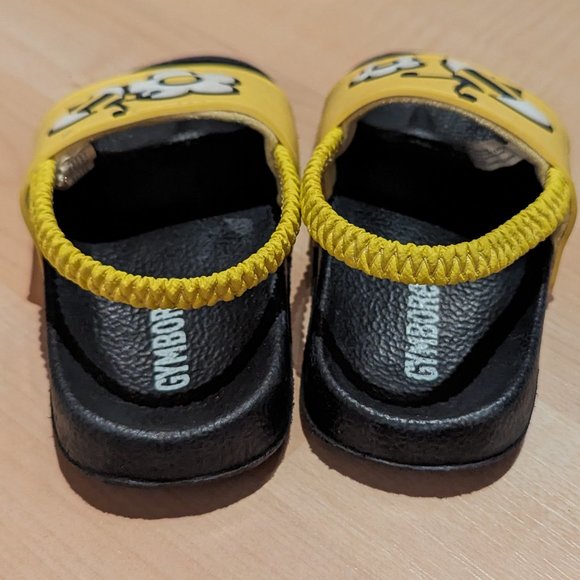 Gymboree Bee-Themed Flip Flops - Infant Girl Size 7, Yellow & Black, Brand New! - Picture 3 of 4